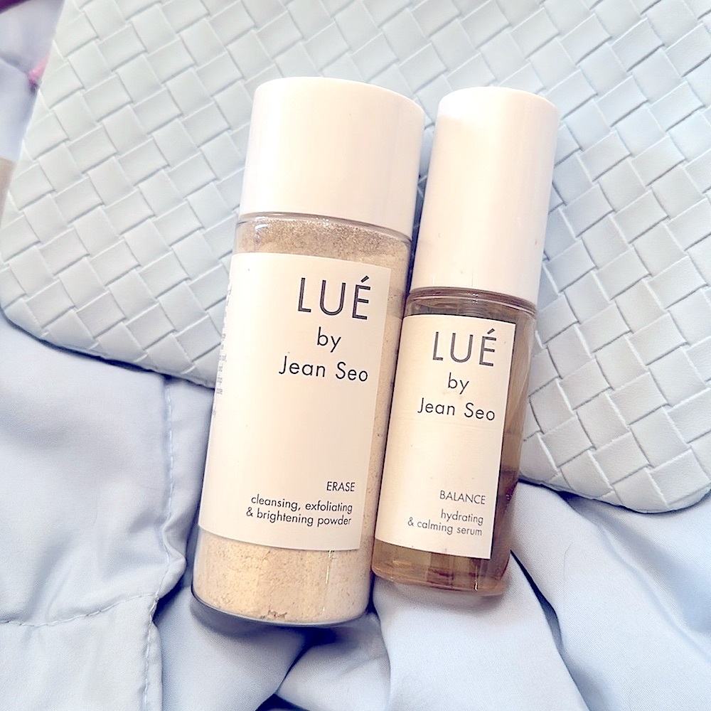 NEW: LUÉ Jean Seo Erase & Balance Skincare Set - Cleansing+Hydrating Calm Serum